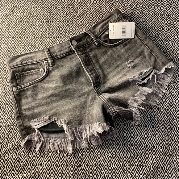 Free People Pants - NWT Free People Frayed Shorts
